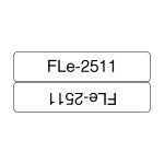 Brother FLE-2511 DirectLabel Label white 45mm x 21mm Pack=72
