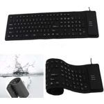 JLC Foldable Silicone Keyboard