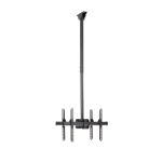 StarTech.com Dual TV Ceiling Mount - Back-to-Back Heavy Duty Hanging Dual Screen Mount with Adjustab