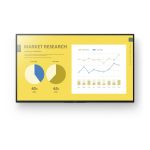 Sony FW-55EZ20L Signage Display Digital signage flat panel 139.7 cm (55") LED Wi-Fi 350 cd/m² 4K Ultra HD Black Android 16/7