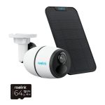 Reolink 2k 4glte bullet battery+64gb+sim