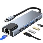 JLC Type C (Male) to 5-in-1 Adapter