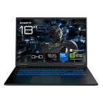 GIGABYTE GAMING A18 Laptop - 18'', 165Hz WUXGA, Intel Core 7 240H, RTX 5070 Ti, 32GB LPDDR5x 5600MHz, 1TB Gen4 SSD, Windows 11 Home GAMING A18 PRO DXJG3UKBC4SH
