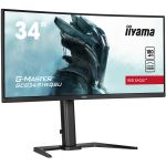 iiyama G-MASTER GCB3481WQSU-B1 computer monitor 86.4 cm (34") 3440 x 1440 pixels UltraWide Quad HD LCD Black