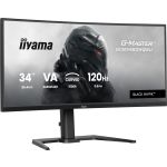 iiyama GCB3482WQSU-B1 computer monitor 86.4 cm (34") 1440 x 3440 pixels UltraWide Quad HD LED Black