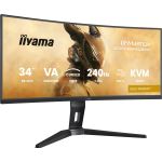 iiyama G-MASTER GCB3486WQSCP-B1 computer monitor 86.4 cm (34") 1440 x 3440 pixels 4K Ultra HD Black