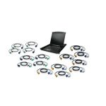 iogear GCL1916KIT rack console 48.3 cm (19") 1280 x 1024 pixels Black 1U