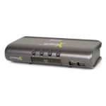 iogear MiniView Extreme Multimedia KVMP Switch w/Cables KVM switch Grey