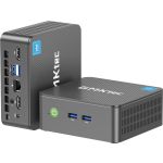 GMKtec NucBox G3 PLUS Intel® N 16 GB DDR4-SDRAM 512 GB SSD Windows 11 Pro Mini PC Grey, Titanium