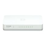 D-Link GO-SW-8G/E network switch Unmanaged Gigabit Ethernet White