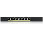 Zyxel GS1915-8EP, 8-port GbE PoE Smart hybrid mode Switch