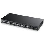 Zyxel GS2210-48 L2 Gigabit Ethernet (10/100/1000) Black 1U