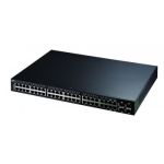 Zyxel GS2210-48HP Managed L2 Gigabit Ethernet (10/100/1000) Black 1U Power over Ethernet (PoE)