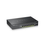 Zyxel GS2220-10HP-GB0101F 8 Ports Manageable Ethernet Switch - 4 Layer Supported Modular
