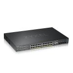 Zyxel GS2220-28HP-GB0101F 24-port GbE L2 PoE Switch