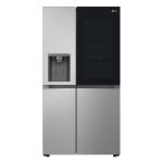 LG GSGV80PYLL side-by-side refrigerator Freestanding 635 L E Metallic, Silver