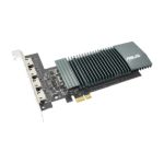 ASUS GT710-4H-SL-2GD5 - Graphics card - GF GT 710 - 2 GB GDDR5 - PCIe 2.0 - 4 x HDMI - fanless