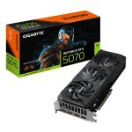 GIGABYTE GeForce RTX 5070 WINDFORCE OC SFF 12G Graphics Card - 16GB GDDR7, 256bit, PCI-E 5.0, 2542 MHz Core Clock, 3 x DP 2.1a, 1 x HDMI 2.1b, NVIDIA DLSS 4, GV-N5070WF3OC-12GD