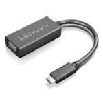Lenovo USB-C to VGA USB graphics adapter 1920 x 1200 pixels Black