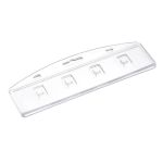 Digital ID Enclosed Rigid Half Card Holders - Quickswipe - Pack of 100