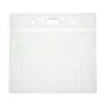 Digital ID Clear Vinyl ID Card Holder, Eco Friendly - Landscape (Pack of 100)