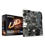 Gigabyte H410M H V2 Motherboard - Supports Intel Core 10th CPUs, up to 2933MHz DDR4 (OC), 1xPCIe 3.0 M.2, GbE LAN, USB 3.2 Gen 1