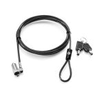HP Ultraslim Keyed cable lock Black 1.8 m