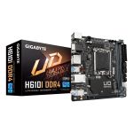 Gigabyte H610I DDR4 Motherboard - Supports Intel Core 14th CPUs, 4+1+1 Hybrid Digital VRM, up to 3200MHz DDR4 (OC), 1xPCIe 3.0 M.2, GbE LAN, USB 3.2 Gen 1