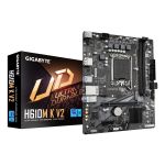 GIGABYTE H610M K V2 Motherboard - Intel Core 14th CPUs, up to 5600MHz DDR5, 1xPCIe 3.0 M.2, 1GbE LAN, USB 3.2 Gen 1