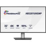 iiyama ProGraphic HB3201UHSNP-B1 computer monitor 80 cm (31.5") 3840 x 2160 pixels Black