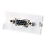 Cablenet HD15 Female - Female (25mm x 50mm) Module White