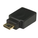 Cables Direct Mini HDMI - HDMI m/f Black