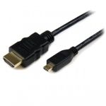 StarTech.com 3 ft High Speed HDMI Cable with Ethernet - HDMI to HDMI Micro - M/M