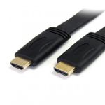 StarTech.com 25 ft Flat High Speed HDMI Cable with Ethernet - Ultra HD 4k x 2k HDMI Cable - HDMI to HDMI M/M