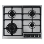 CDA HG6351SS hob Stainless steel Built-in 60 cm Gas 4 zone(s)