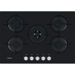 Hotpoint HGS 72S BK Black Built-in 60 cm Gas 5 zone(s)