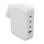 Targus HyperJuice - Power adapter - 145 Watt - output connectors: 4 - white