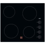 AEG HK614000CB hob Black Built-in 60 cm Ceramic 4 zone(s)