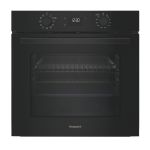 Hotpoint Class 2 Electric Fan Assisted Single Oven with Air Fry - Black