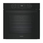 Hotpoint Class 2 Electric Fan Assisted Single Oven with DualClean - Black