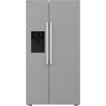Hotpoint American Fridge Freezer with Water and Ice Dispenser - Silver