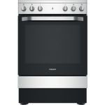 Hotpoint 60cm Electric Cooker - Silver