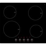 electriQ 60cm Induction Hob with Knob Controls - Plug and Play