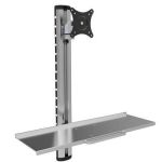 Techly ICA-PLW-01 monitor mount / stand 68.6 cm (27") Wall Silver