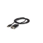 StarTech.com 1 Port USB to Null Modem RS232 DB9 Serial DCE Adapter Cable with FTDI