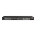 Ruckus ICX 7150-48P - Switch - L3 - managed - 48 x 10/100/1000 (PoE+) + 2 x 10/100/1000 (uplink) + 4 x Gigabit SFP - front and side to back - rack-mountable - PoE+ (370 W)