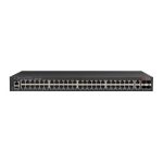 Ruckus ICX 7150-48PF - Switch - L3 - managed - 48 x 10/100/1000 (PoE+) + 2 x 10/100/1000 (uplink) + 2 x Gigabit SFP + 2 x 10 Gigabit SFP+ (uplink) - front and side to back - rack-mountable - PoE+ (740 W)