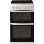 Indesit 50cm Electric Cooker - White