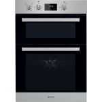 Indesit IDD 6340 IX oven 5100 W Black, Stainless steel