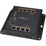 StarTech.com 8-Port (4 PoE+) Gigabit Ethernet Switch - Managed - Wall Mount with Front Access